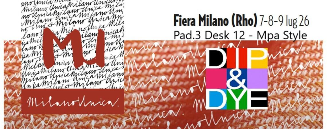 Saremo presenti a Milano Unica il 7, 8 e 9 luglio 2026!