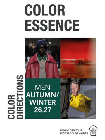 Color Essence Men AW 26/27 Color Directions