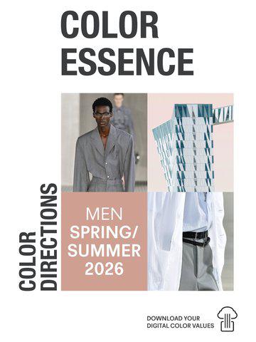Color Essence Men S/S 26 Color Directions