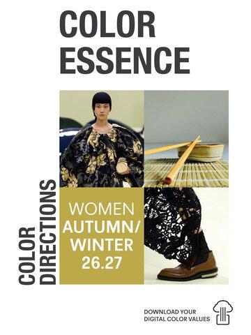 Color Essence Women AW 26/27 Color Directions