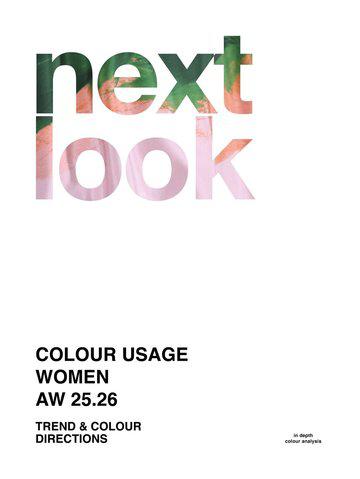 Next Look Colour Usage Women AW 25-26 Trend & Colour Directions